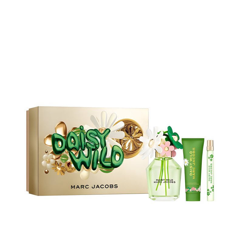 giftset marc jacobs daisy wild edp 3pcs