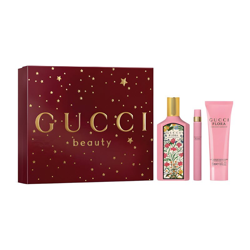 giftset gucci flora gorgeous gardenia adp 3pcs