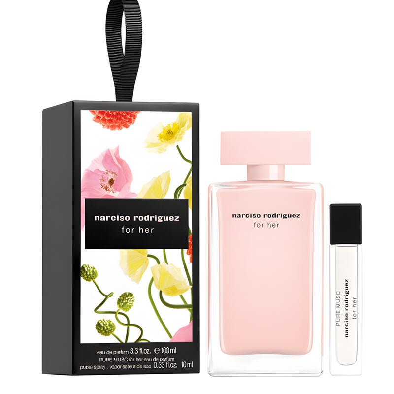 Giftset Narciso Rodriguez For Her EDP 2PCS – Nét Đẹp Dịu Dàng Khó Quên