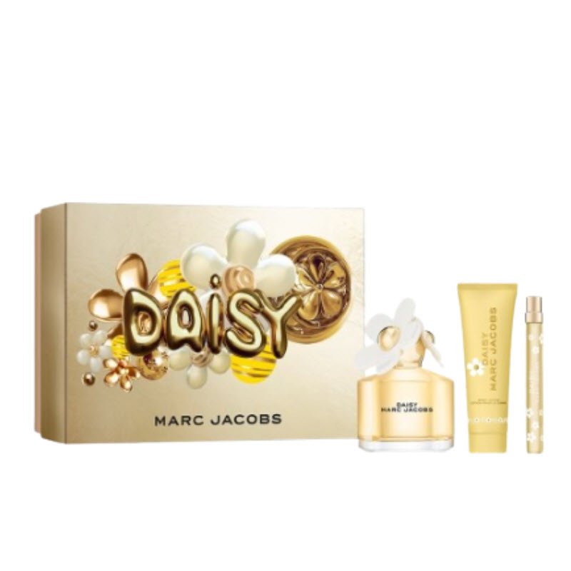 giftset marc jacobs daisy edt 3pcs