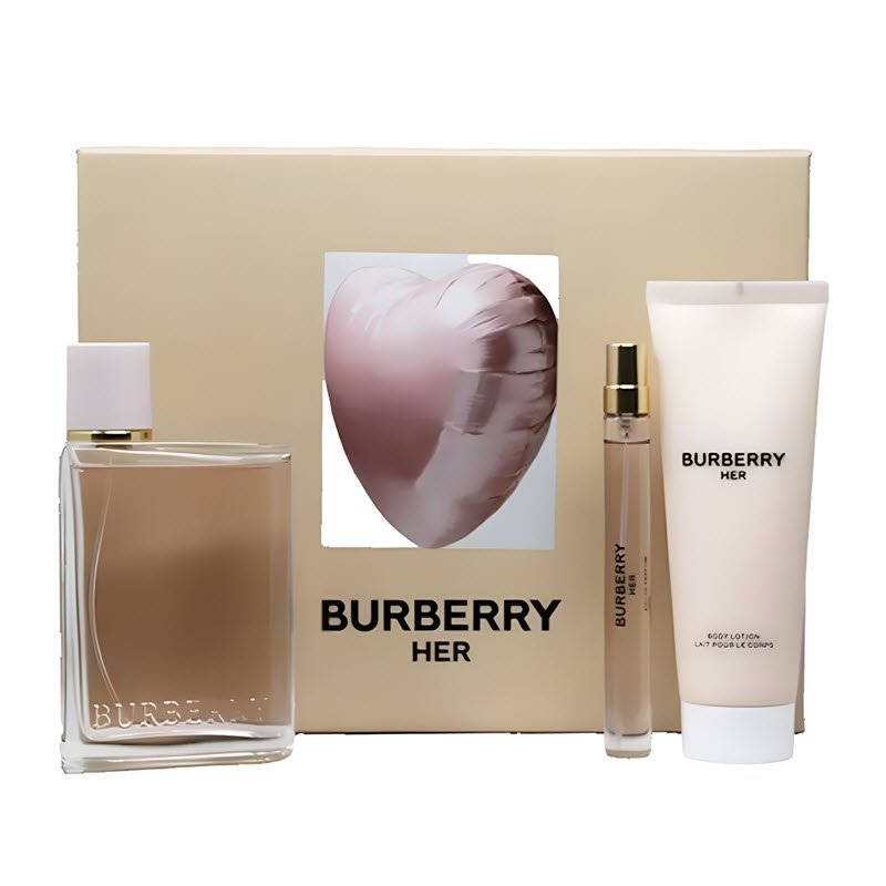 Giftset Burberry Her EDP 3PCS – Hương Thơm Của Sự Tự Tin
