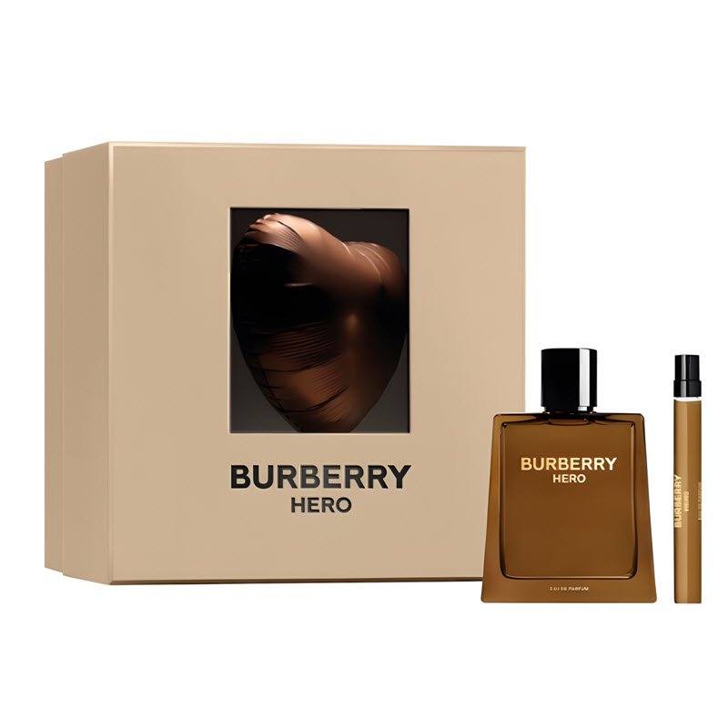 giftset burberry hero edp 2pcs