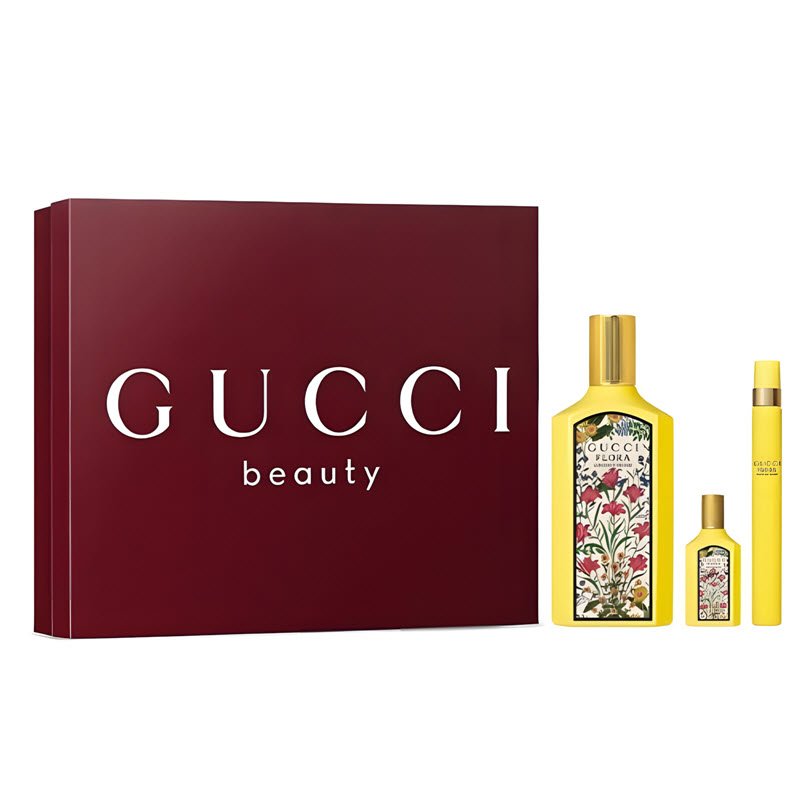 Giftset Gucci Flora Gorgeous Orchid EDP 3PCS – Hương Thơm Và Cuốn Hút