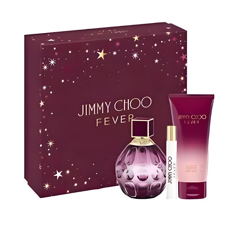giftset jimmy choo fever edp 3pcs