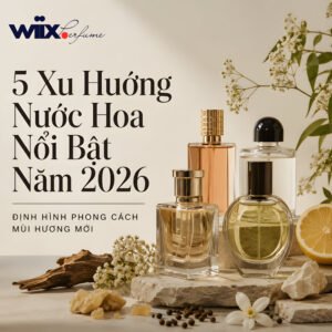 5 xu hướng nước hoa nổi bật năm 2026