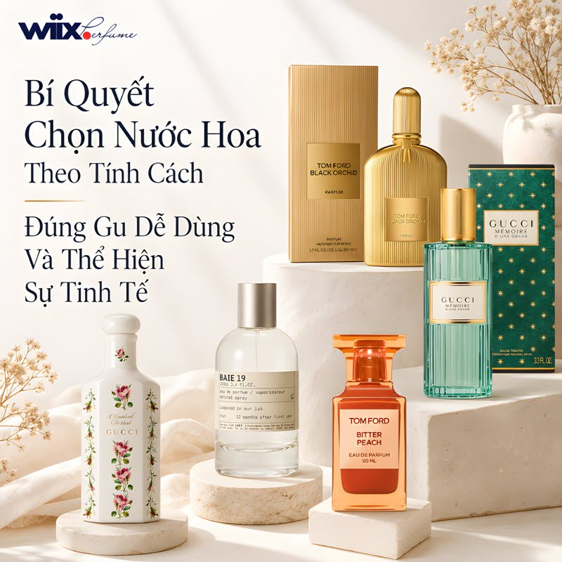 nước hoa theo tính cách