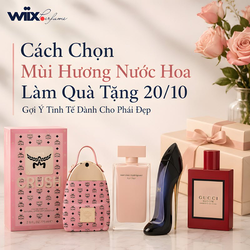 nước hoa làm quà tặng 20/10