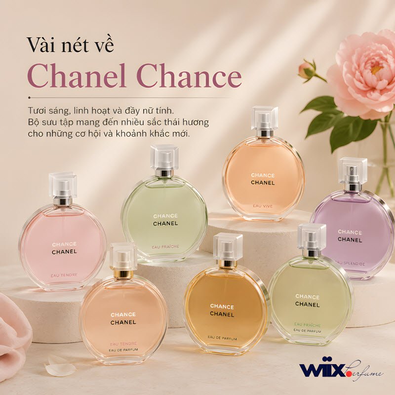 chanel chance chai nào thơm nhất