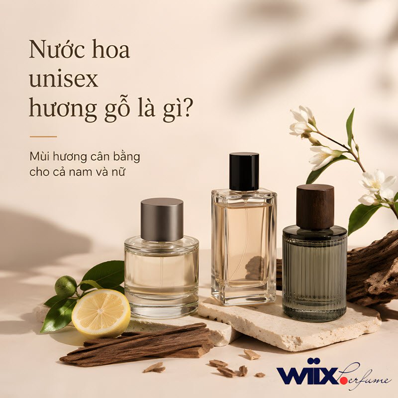 khái niệm nước hoa unisex hương gỗ 