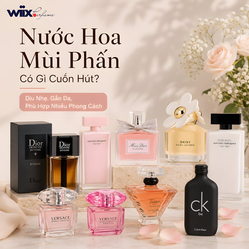 nước hoa mùi phấn