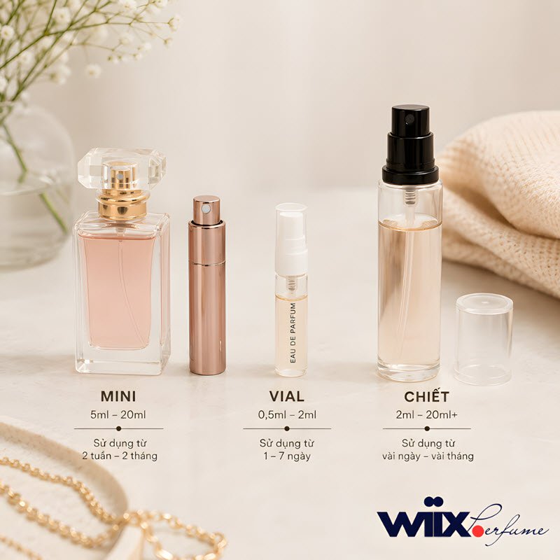 nước hoa vial là gì