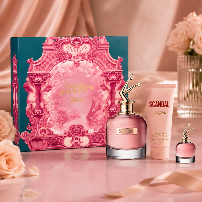 review giftset jean paul gaultier scandal edp 3pcs