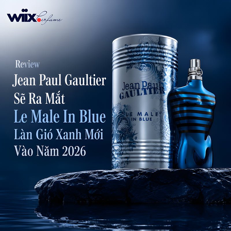 jean paul gaultier sẽ ra mắt le male in blue vào năm 2026
