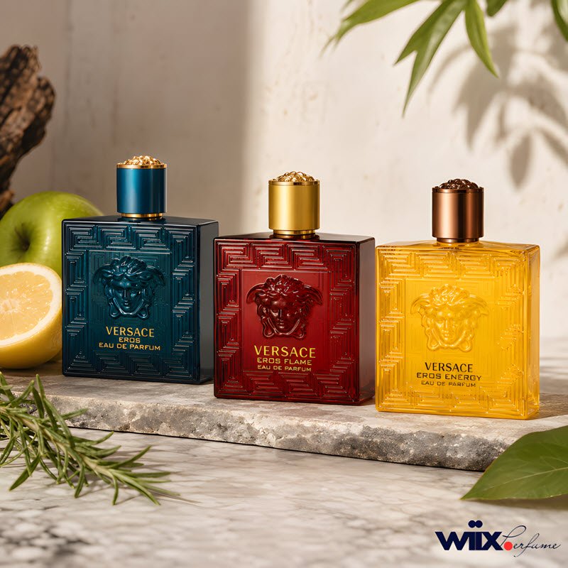 so sánh versace eros edp vs flame vs energy