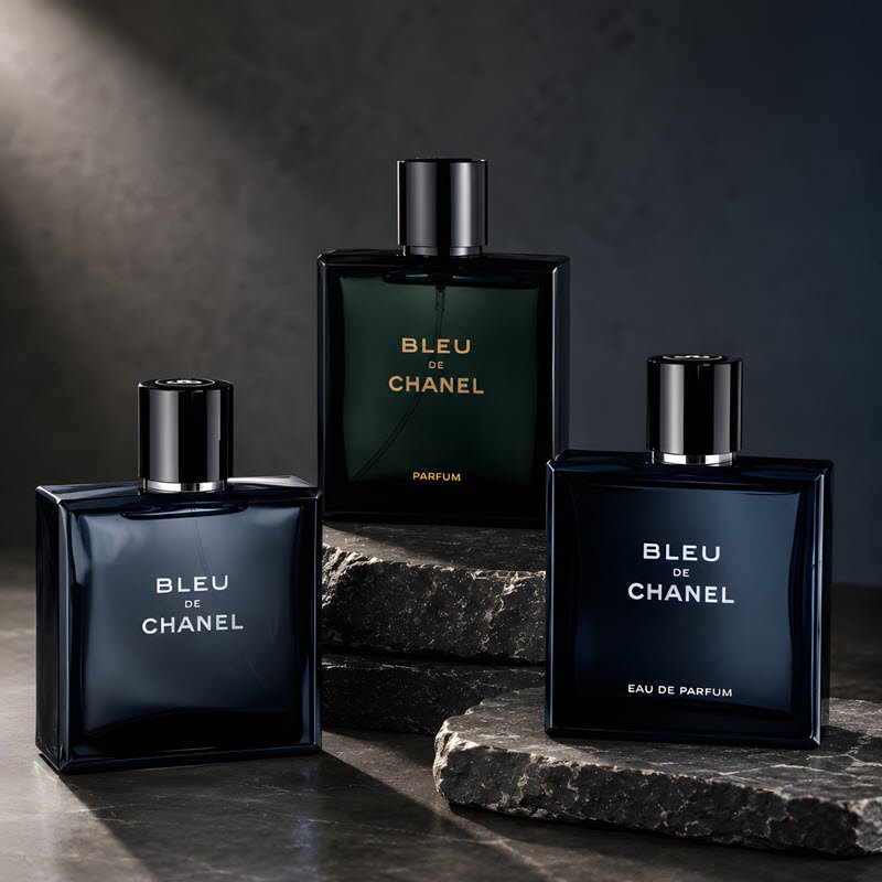 so sánh bleu de chanel edt edp parfum