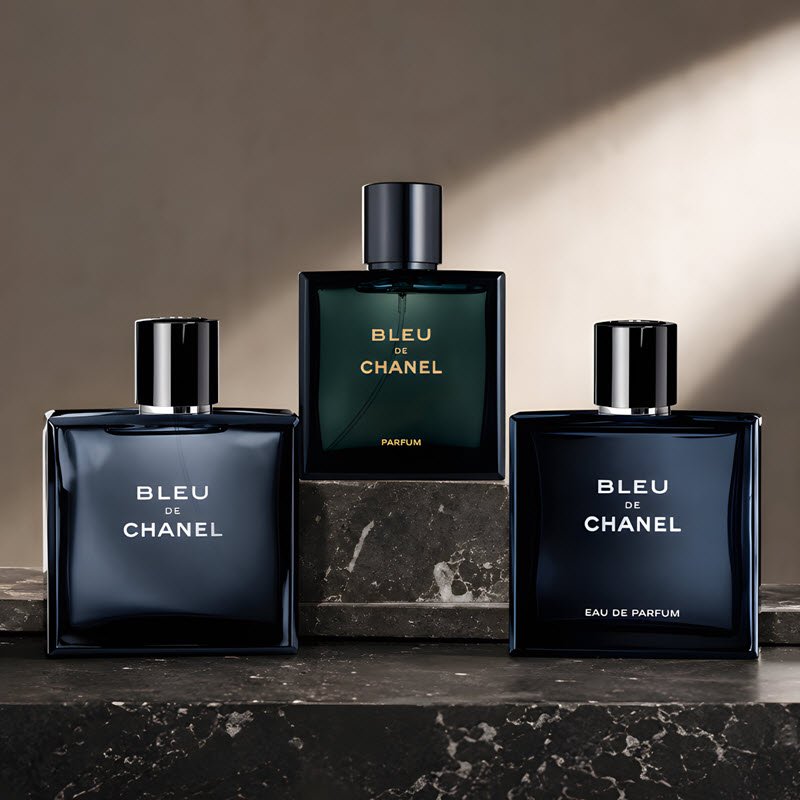 so sánh bleu de chanel edt edp parfum
