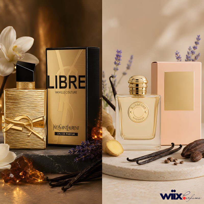 so sánh ysl libre vanille couture và burberry goddess